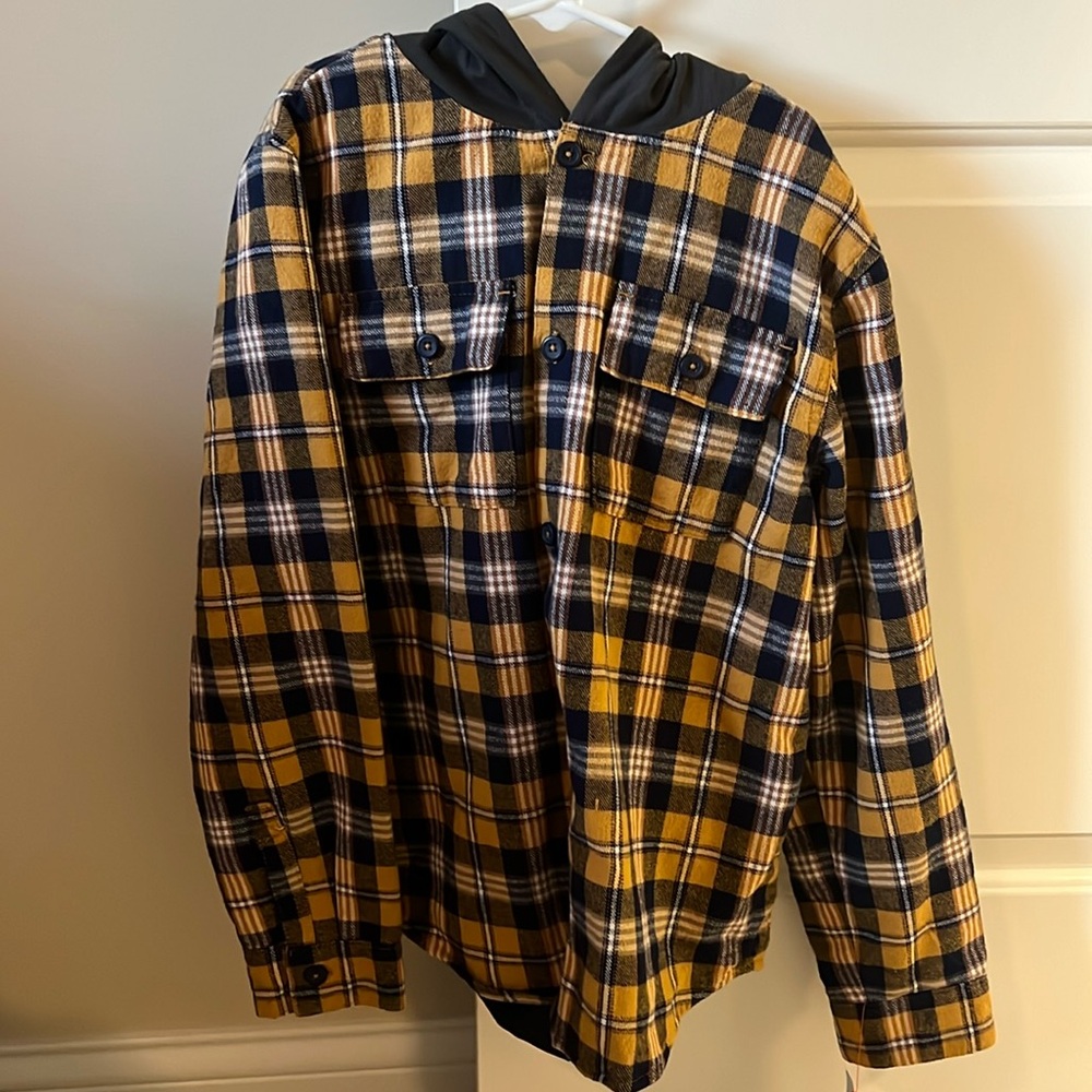 Brand New Hooded Flannel